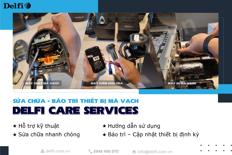 Bảo trì máy in công nghiệp tại Delfi