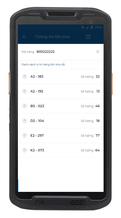 Tìm kiếm hàng hóa dễ dàng